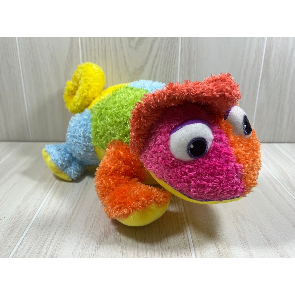 Kohl's Cares Leo Lionni A Color‎ of His Own plush rainbow chameleon lizard